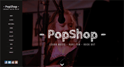 Desktop Screenshot of popshopwv.com